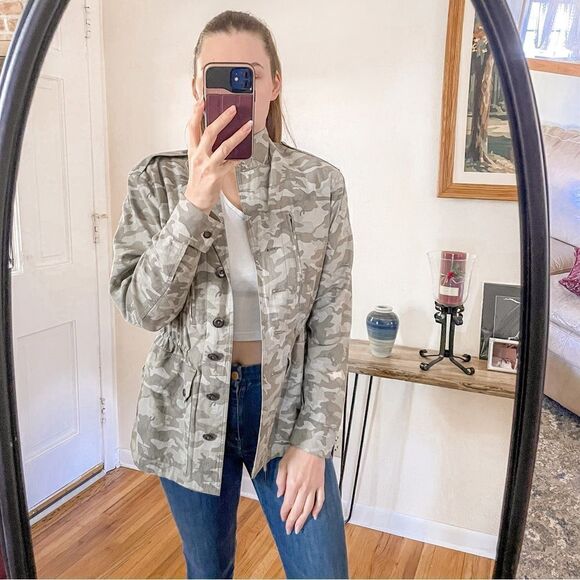 ATM Camouflage Utility Field Jacket Green - Picture 9 of 11